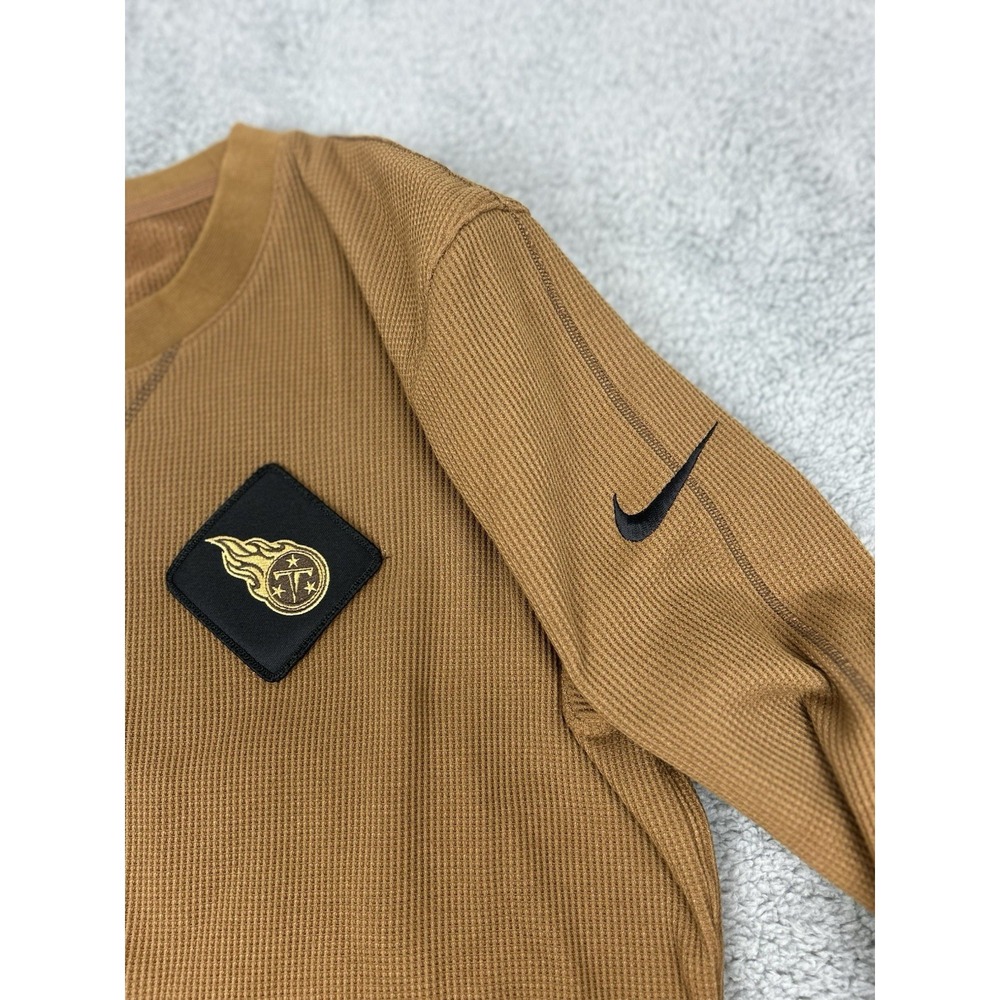 Nike NFL Salute to Service Mens Small Tennessee Titans Brown Long Sleeve Crew - Picture 4 of 10